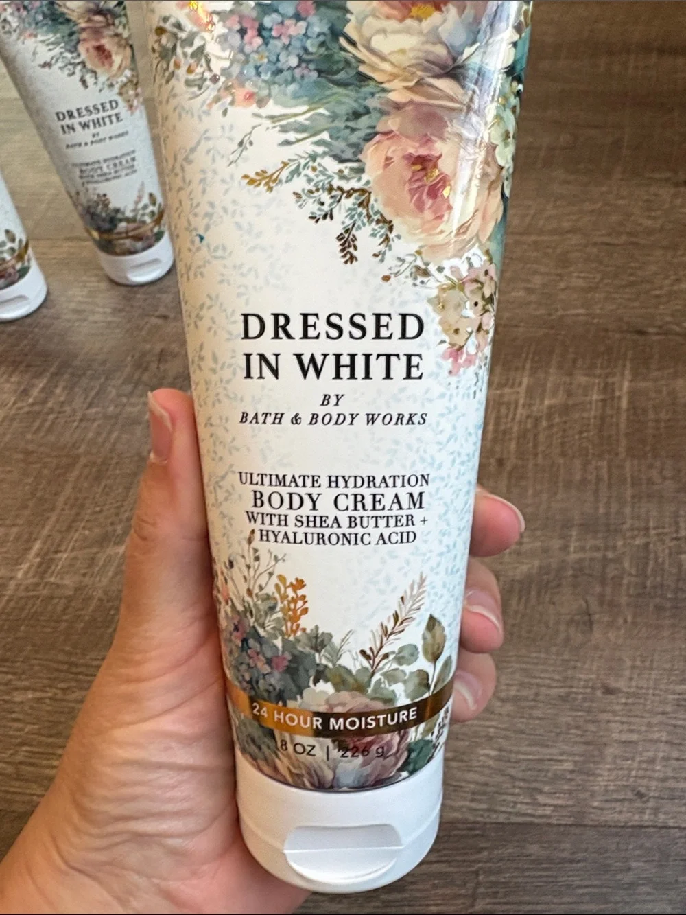 Bath & Body Works Dressed in White Hydration Body Cream Lot of 3 NEW
